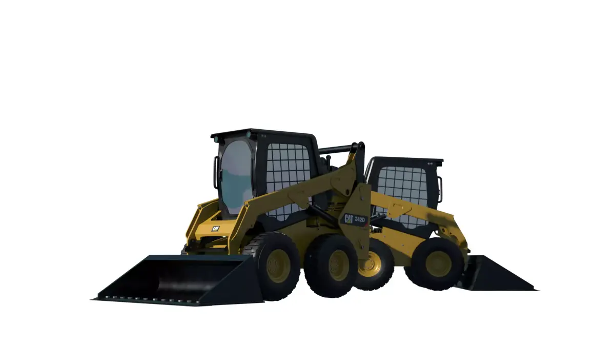 Mini Excavator CAT 3D model