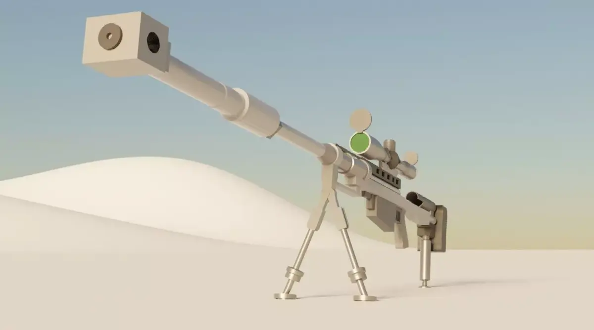 PMG Ultima Ratio Hecate II 3D model