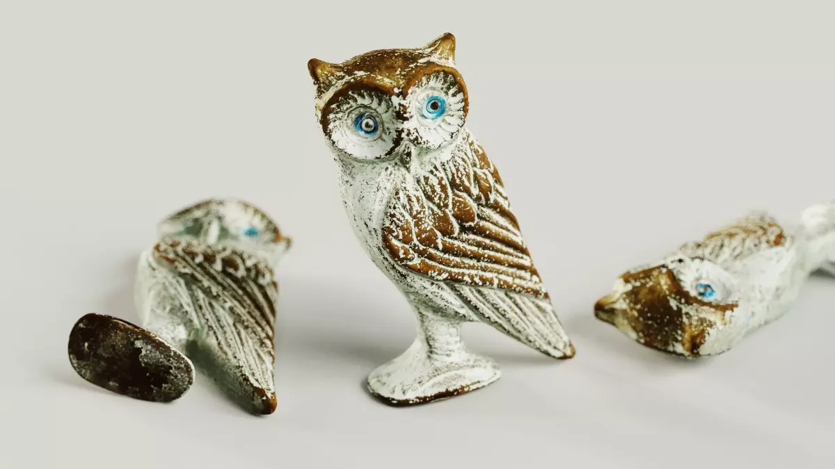 Owl Decoration Scan 4K 3D model