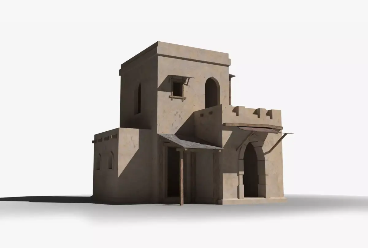 Arab x20 Low-poly 3D model purchase