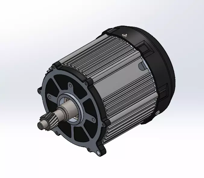 1200W Electric BLDC Motor For Boat 3D model