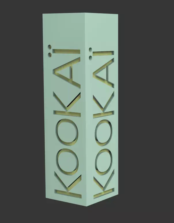  signage board Free low-poly 3D model
