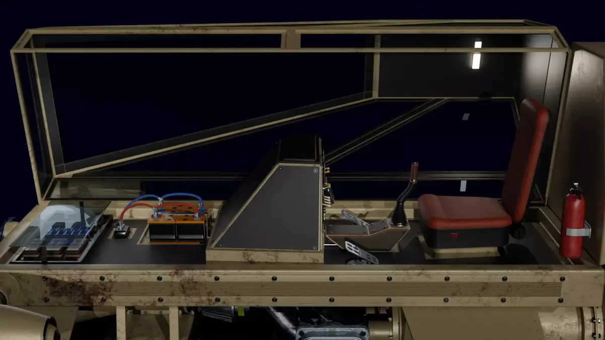 Starship flying car 3D model