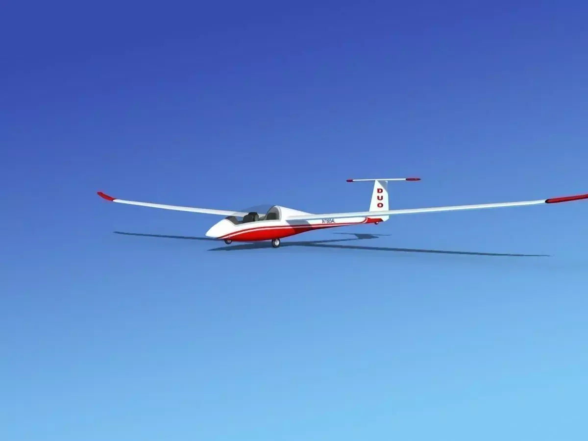 Duo Discus Sailplane 3D model shop