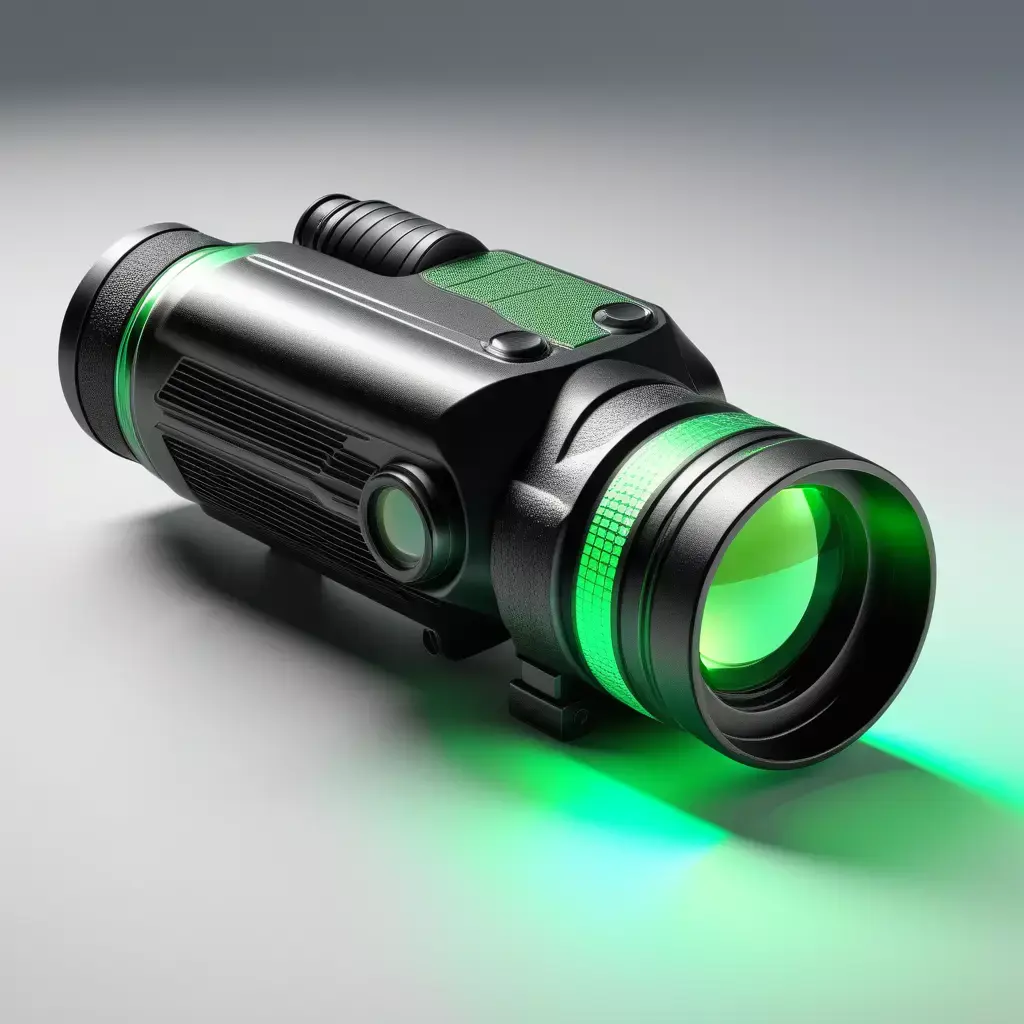 Futuristic Night Vision Monocular Scope 3D model