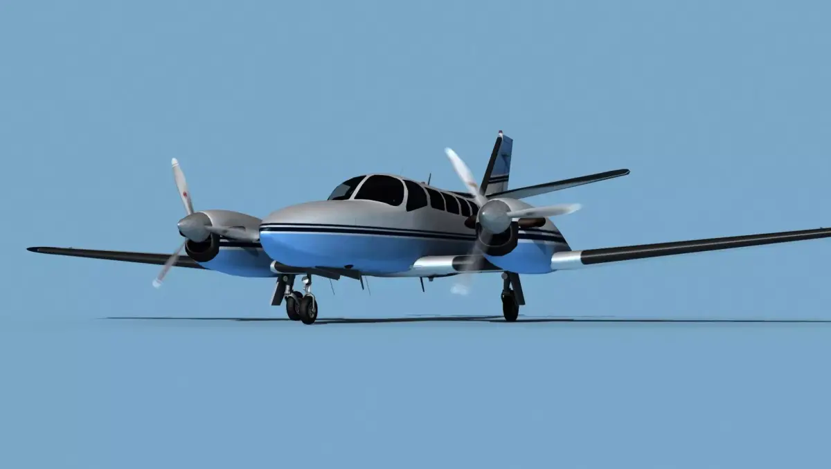 Cessna F406 Caravan II V12 3D model