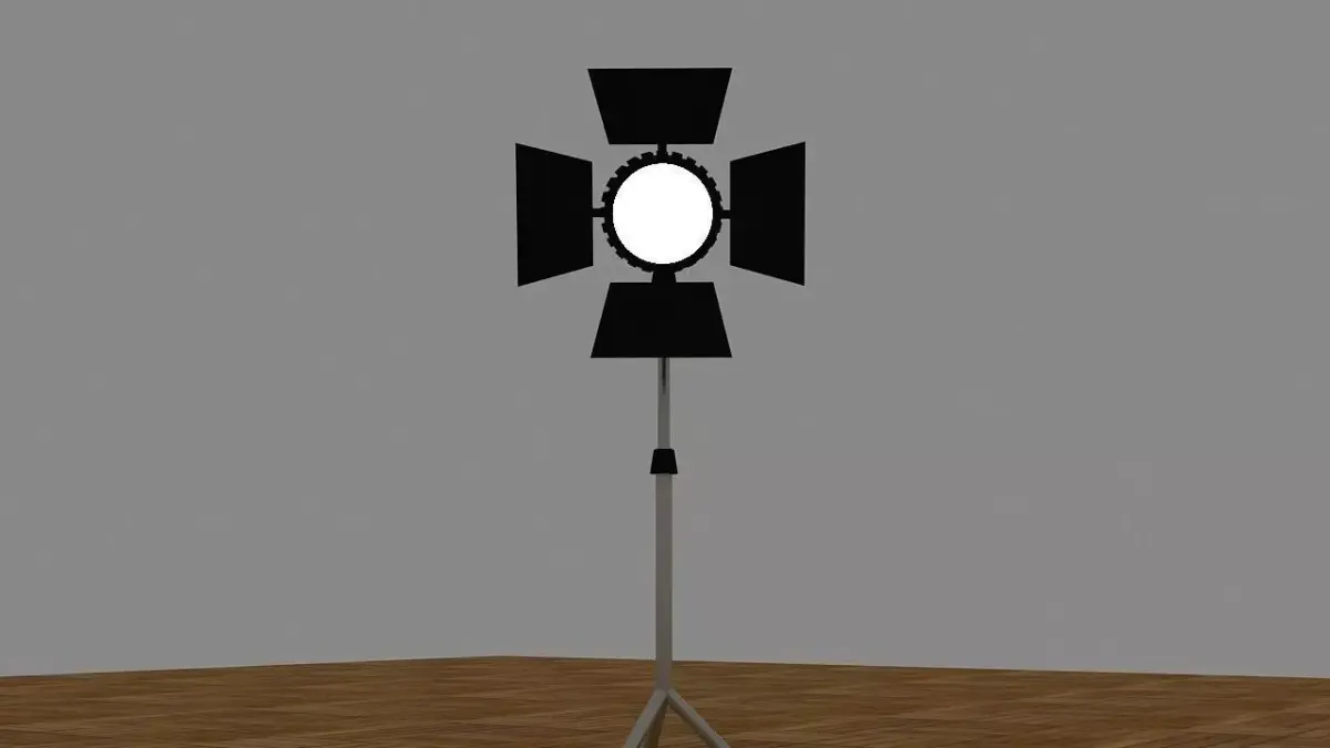 Studio Spot Light 3D model