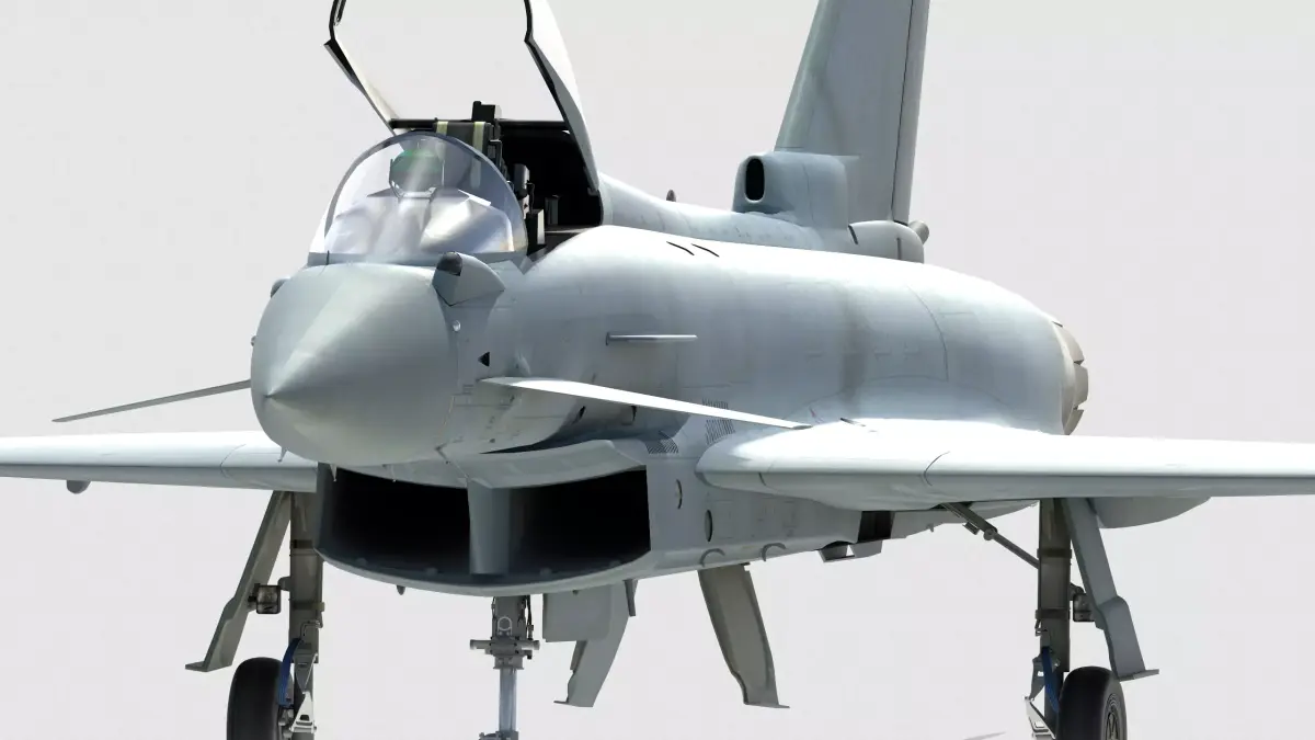 Eurofighter 2000 3D model