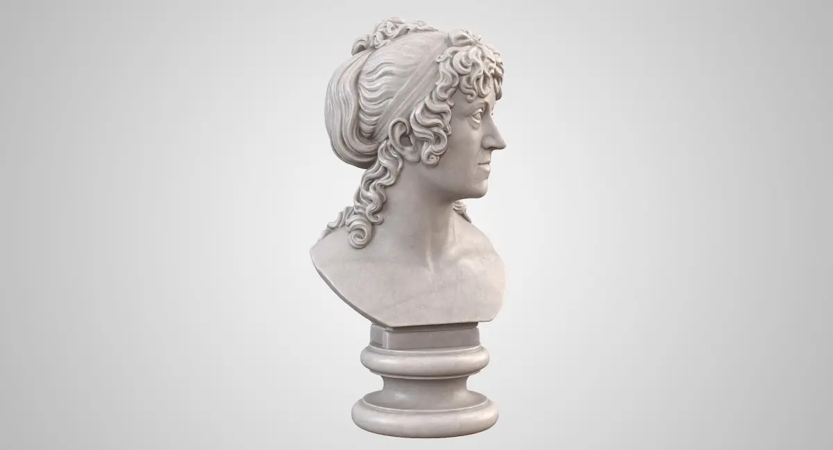 Jacqueline Schubart Bust 3D model