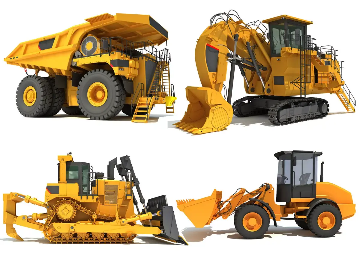 Mining Machine 3D Models 3D model