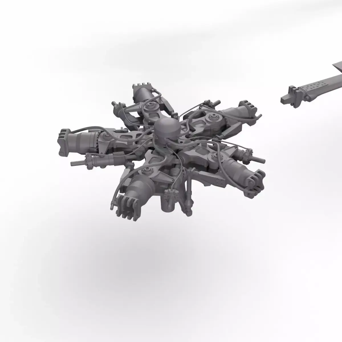 Helicopter Propeller Mi-8 3D print model
