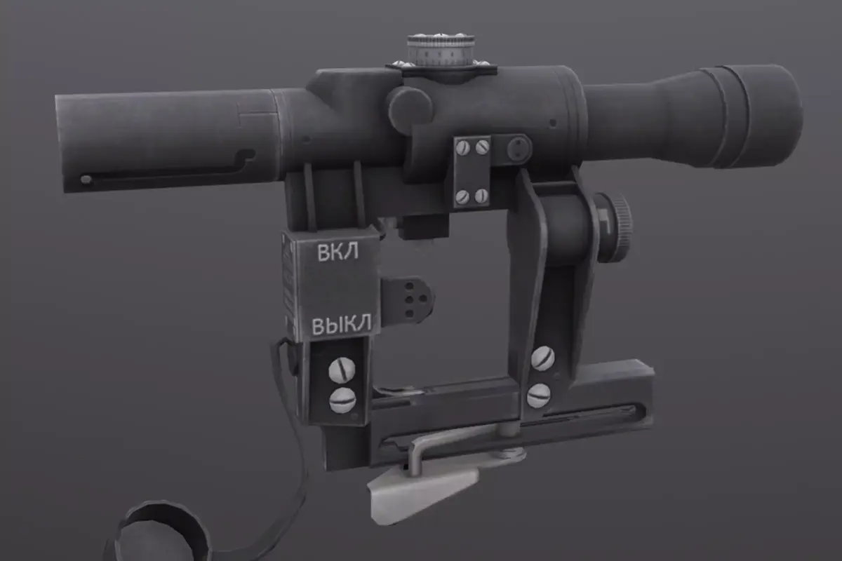 POSP 4x24 Low-poly 3D model