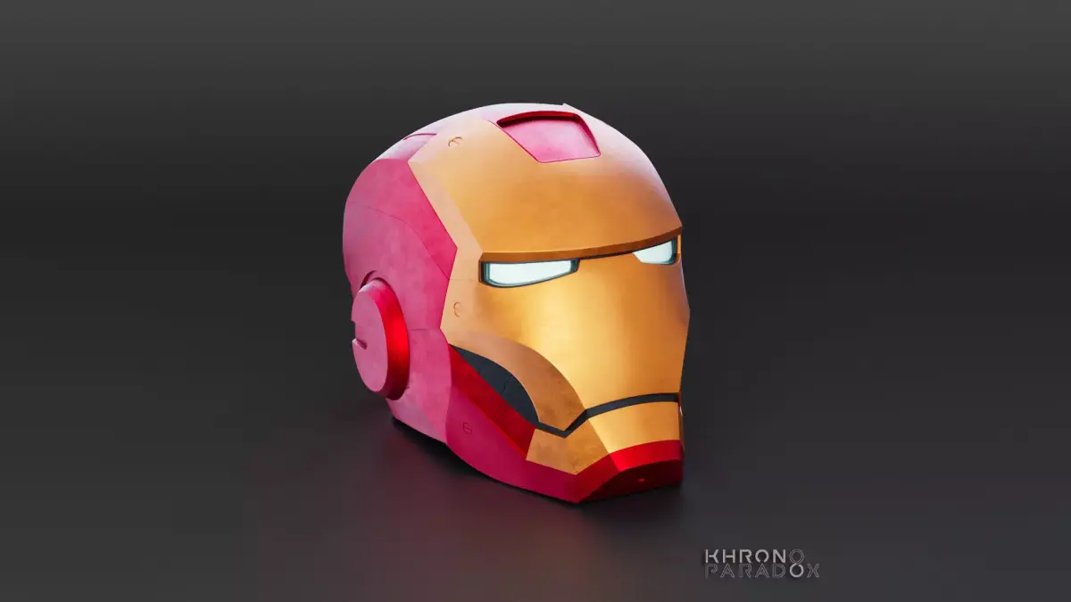 Mk 7 Helmet Low-poly 3D model