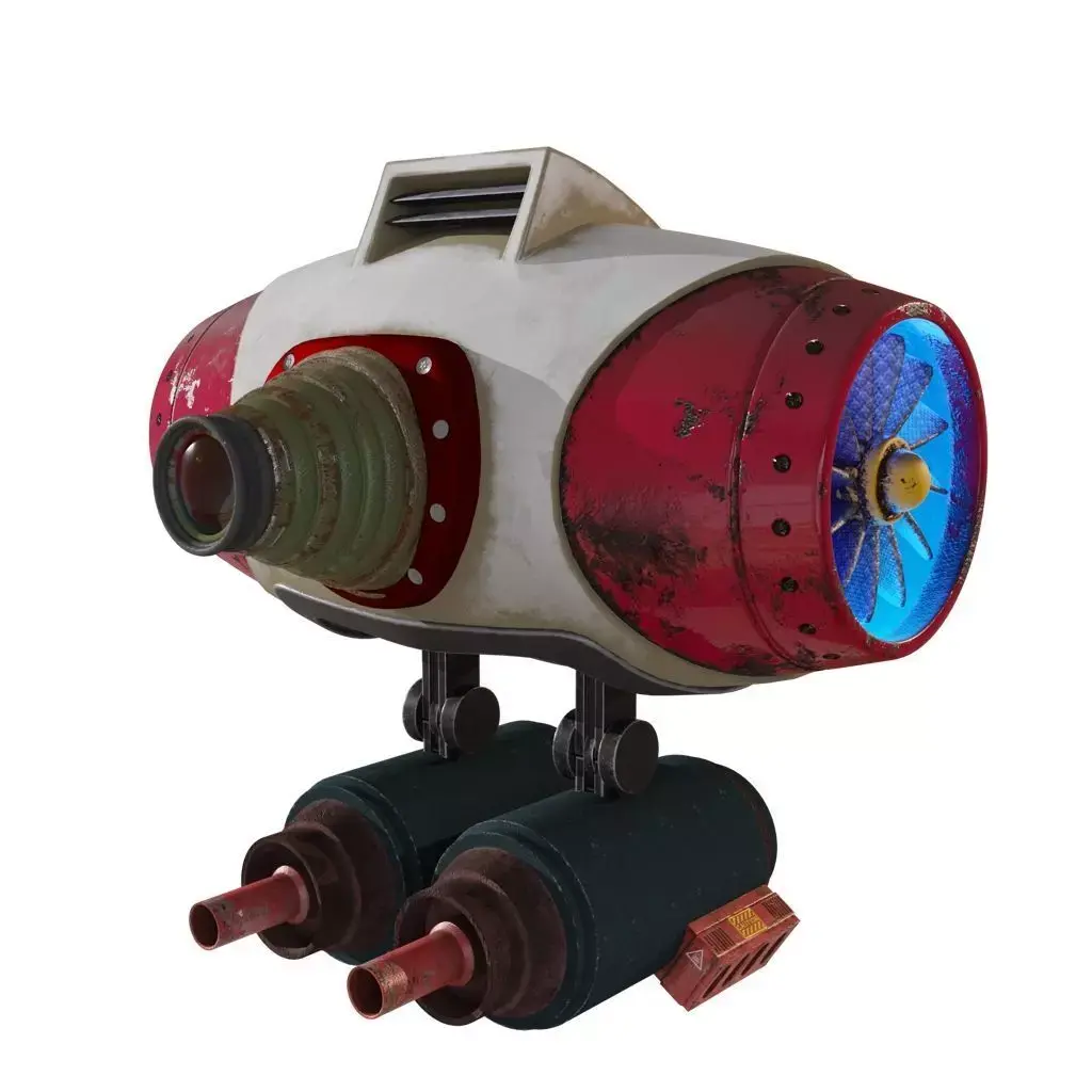 ROBO GUN 3D model