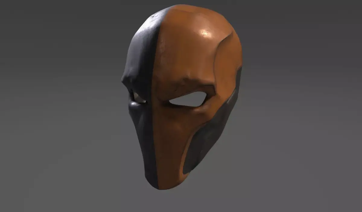 Skull Mask and Deathstroke Mask 3D print model