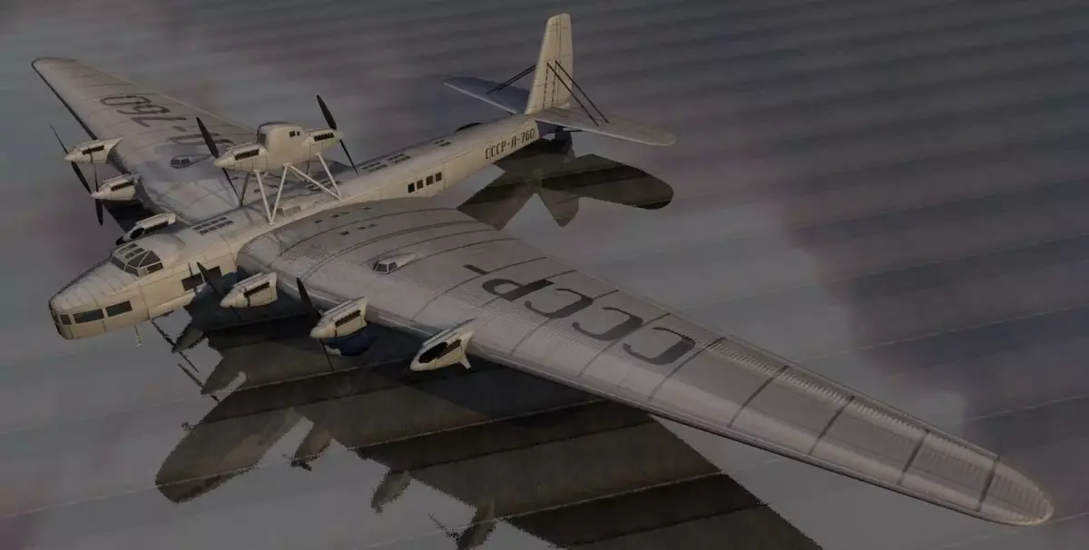 Tupolev ANT-20 Maxim Gorky 3D model