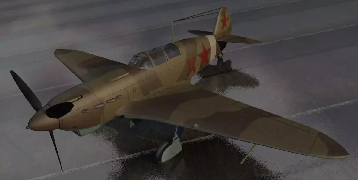 Yakovlev Yak-7 3D model