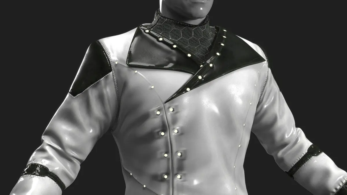 Sci Fi Cyber Clothing 3D model