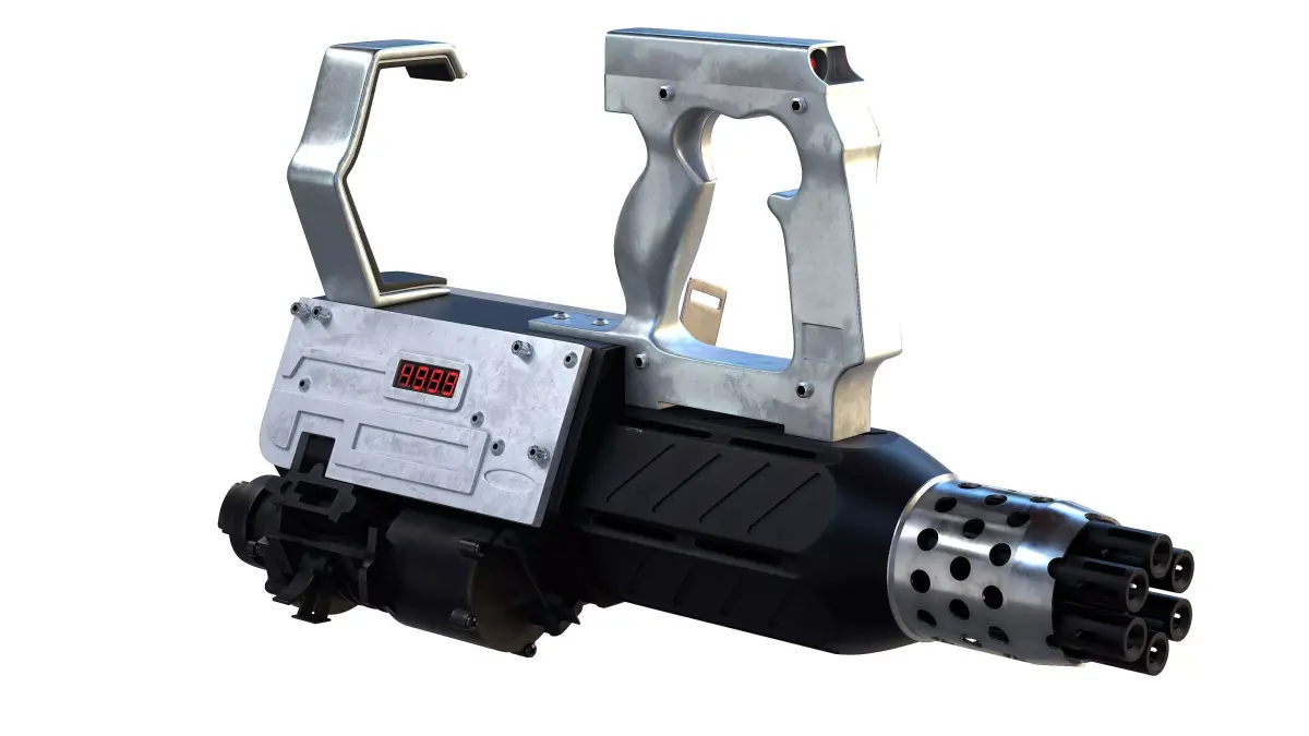 Nemesis Minigun 3D model