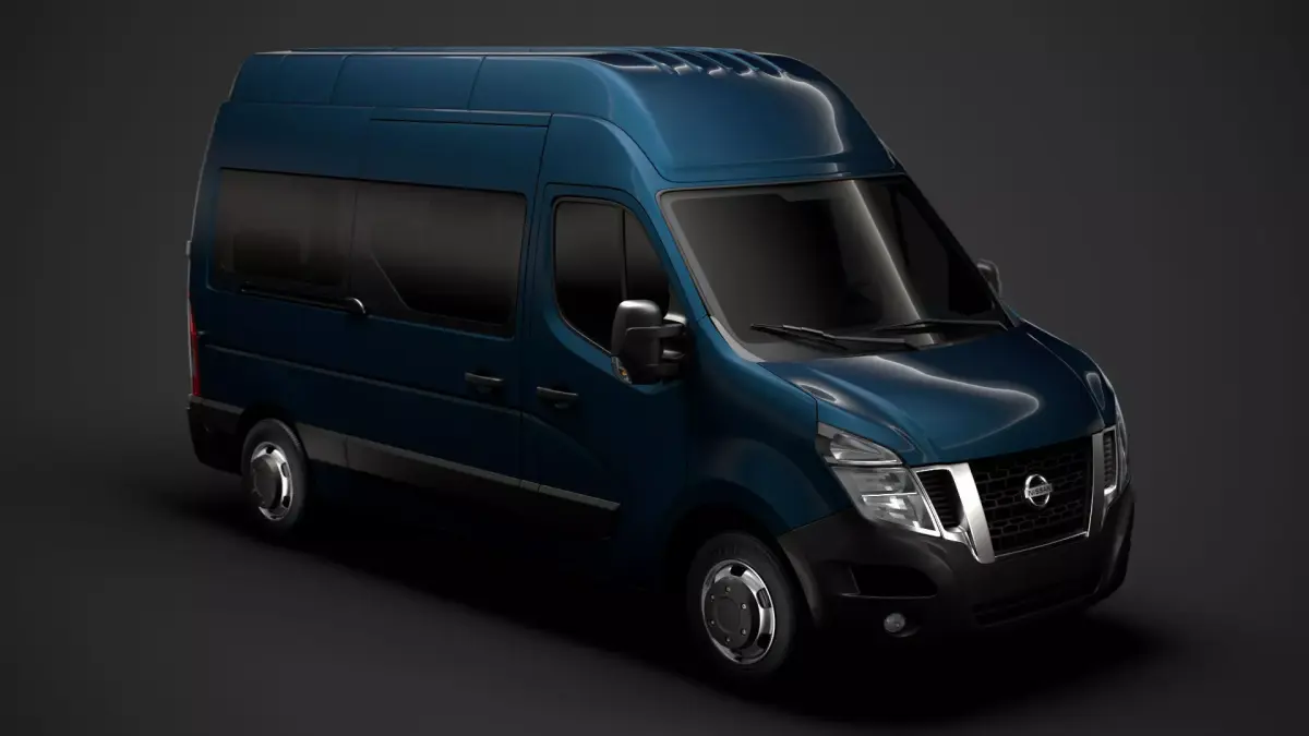 Nissan NV 400 L2H3 Minibus 2020 3D model