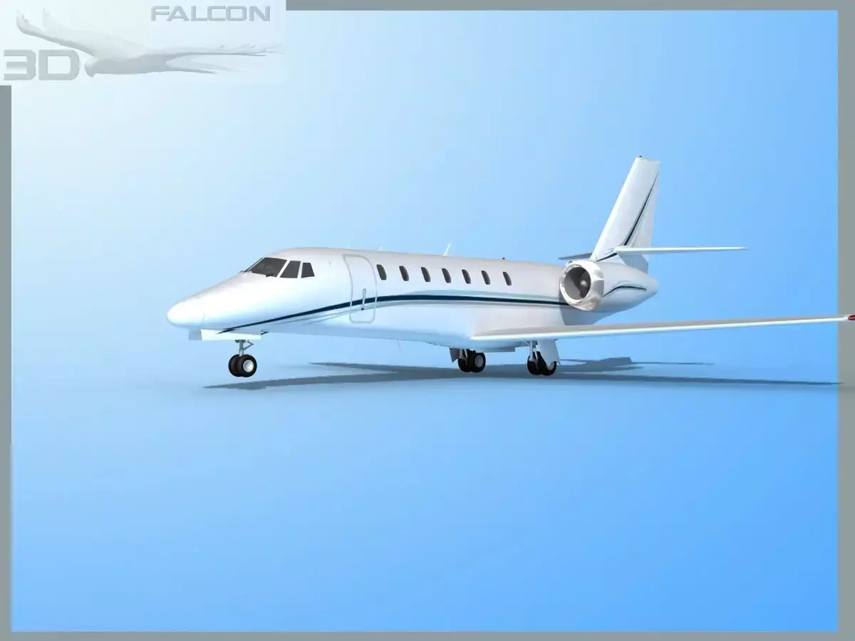 Falcon3D Citation Sovereign C680 FS08 3D model