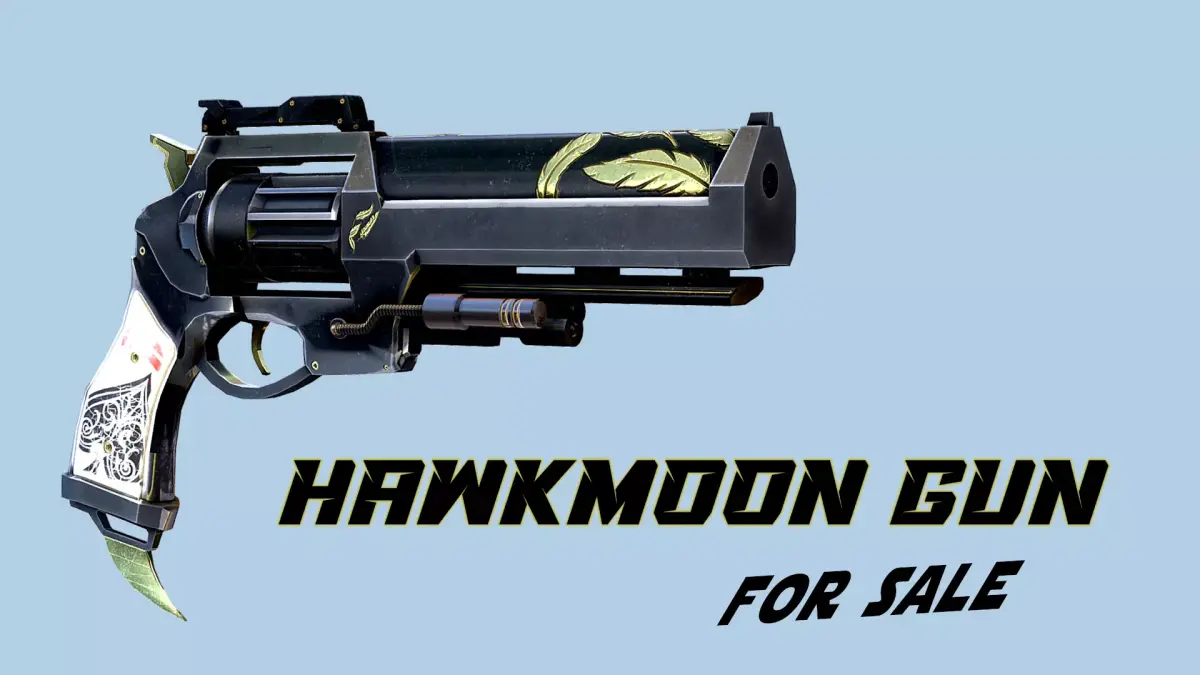 HAWKMOON GUN Low-poly 3D model