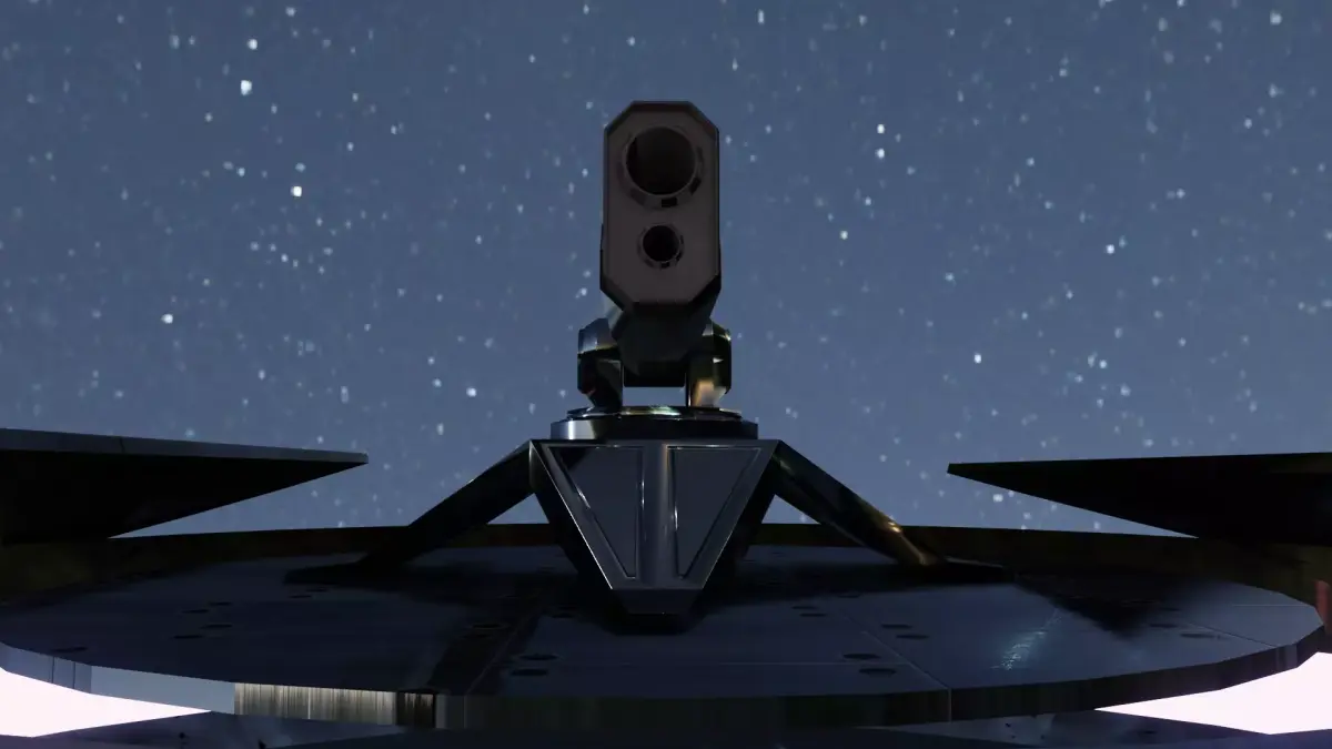 simple UFO animated  Low-poly 3D model