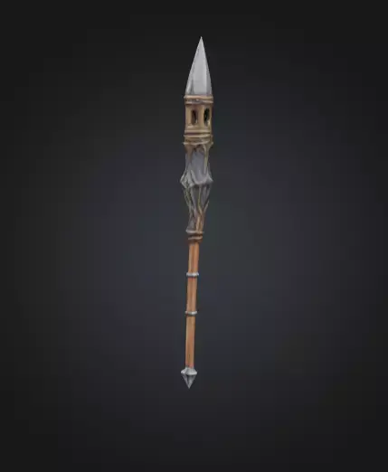 a realistic medieval feauturing spears 3D model