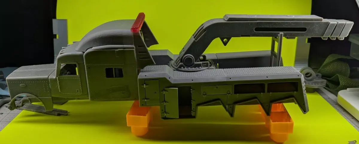 Triple Drive Wrecker 1-25th scale 3D print model
