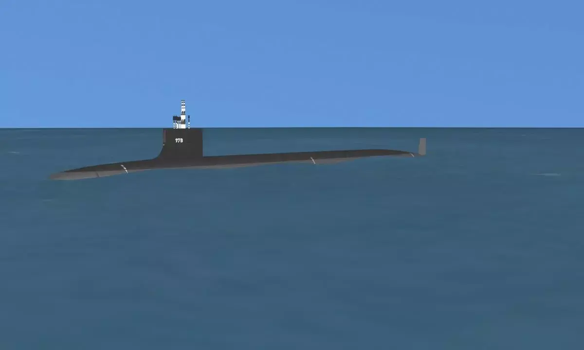Virginia Class SSN 779 USS New Mexico 3D model