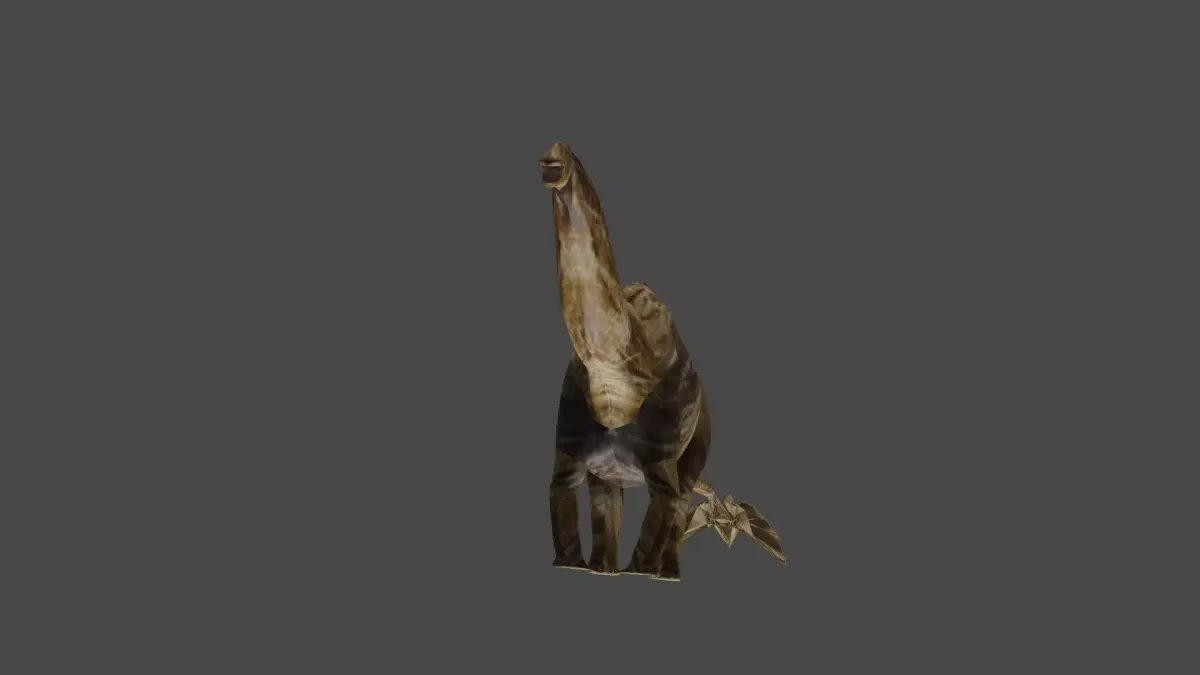 ULTRA SARUS DINOSAUR USE GAMES 3D model