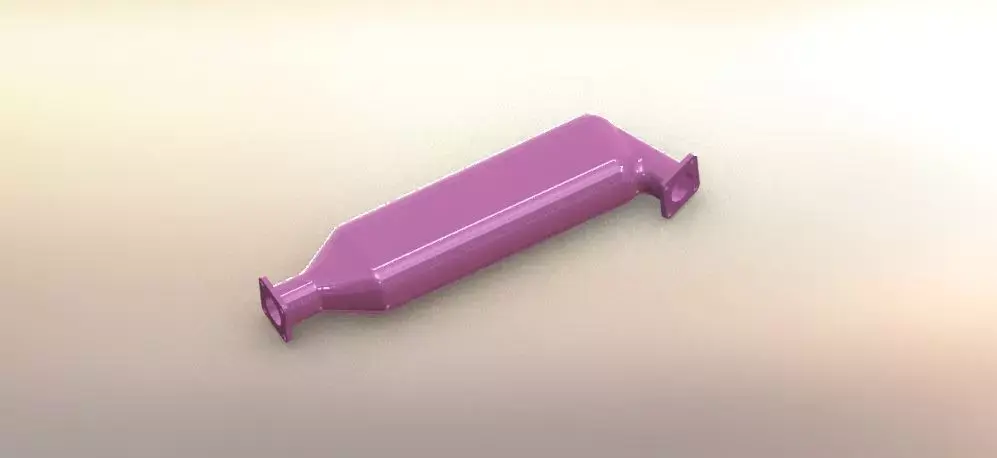 catalyst housing Free 3D model