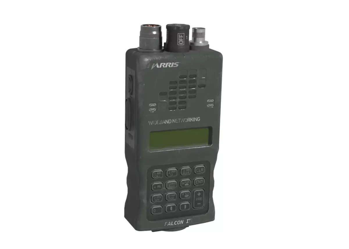 AN PRC 152 Radio Low-poly 3D model