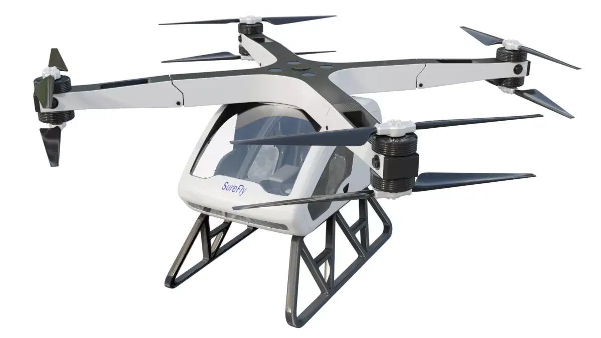 Workhorse Surefly Air Taxi 3D model