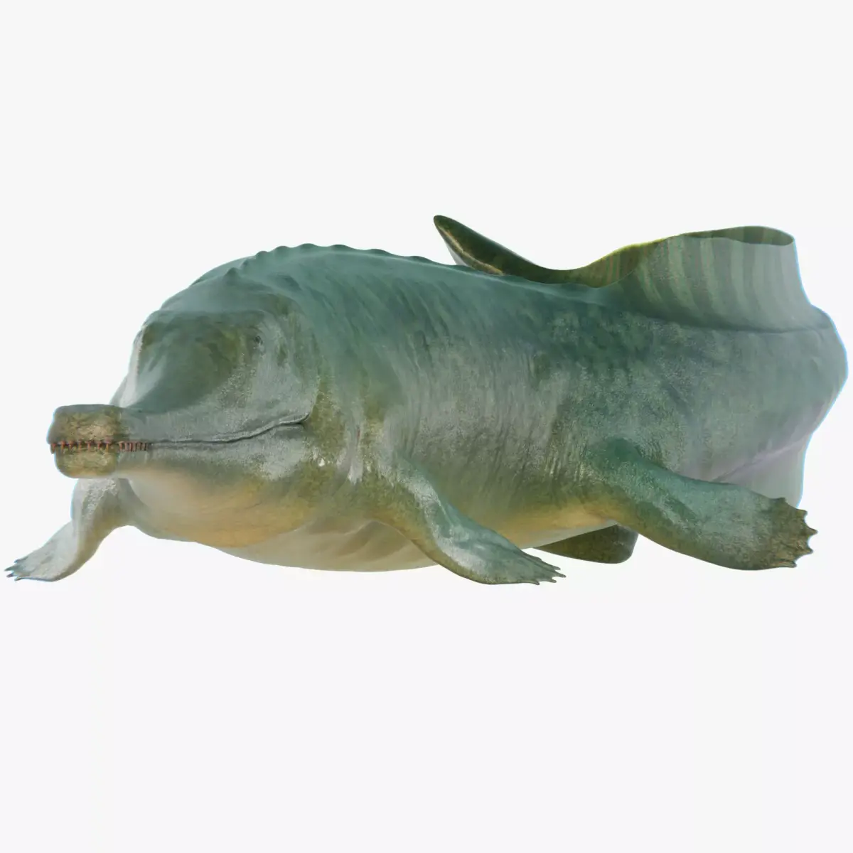 Prionosuchus Rigged 3D model