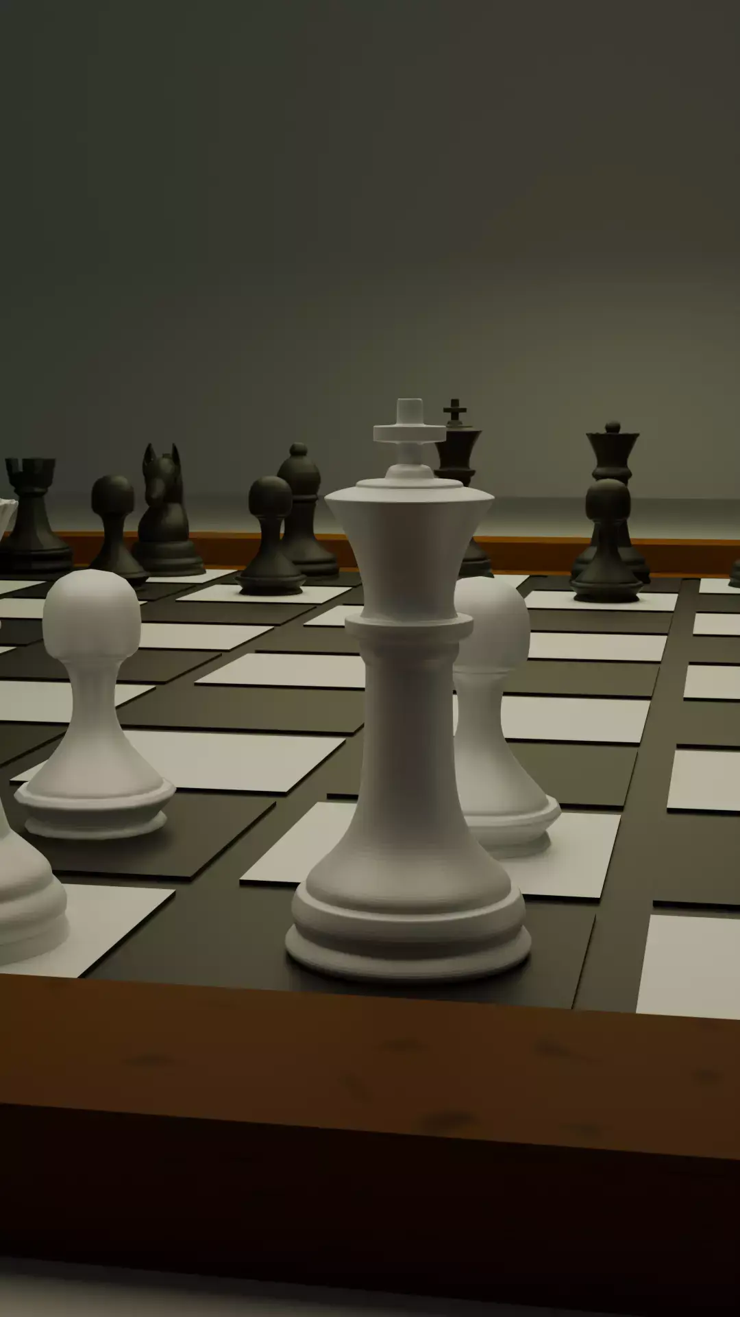 CHESS BOARD Low-poly 3D model