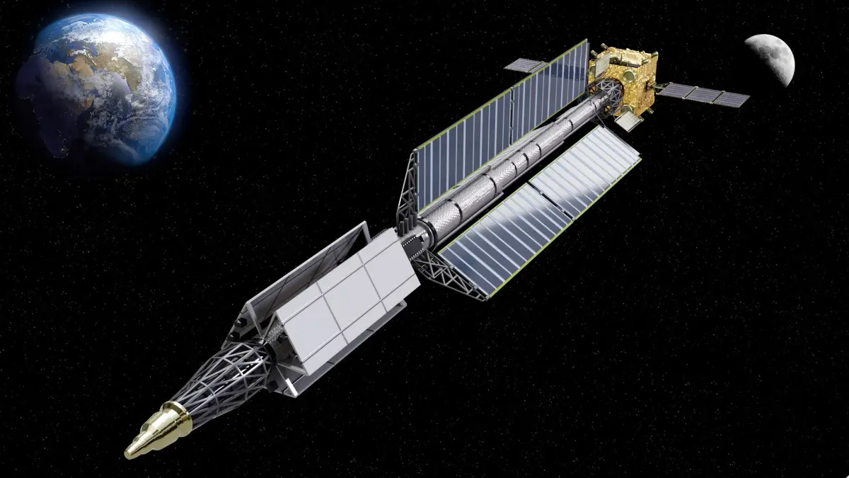 Zeus Nuclear Propulsion Spacecraft 3D model
