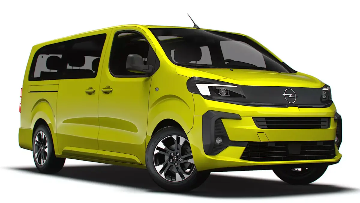 Opel Zafira Life Electric Large 2024 3D model