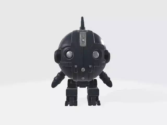 Under water robot 3D model