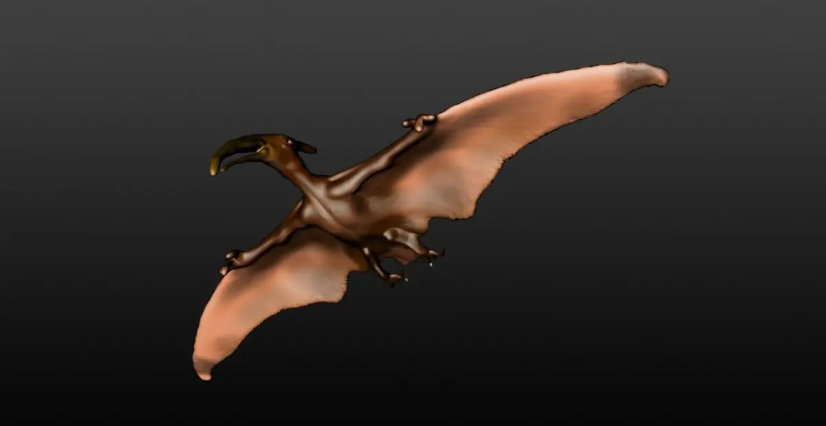 3d model of pterosaur 3D model