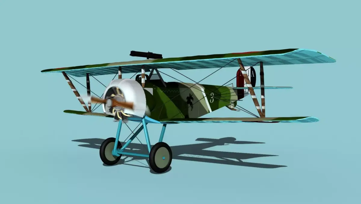 Nieuport 11 VHP V13 3D model