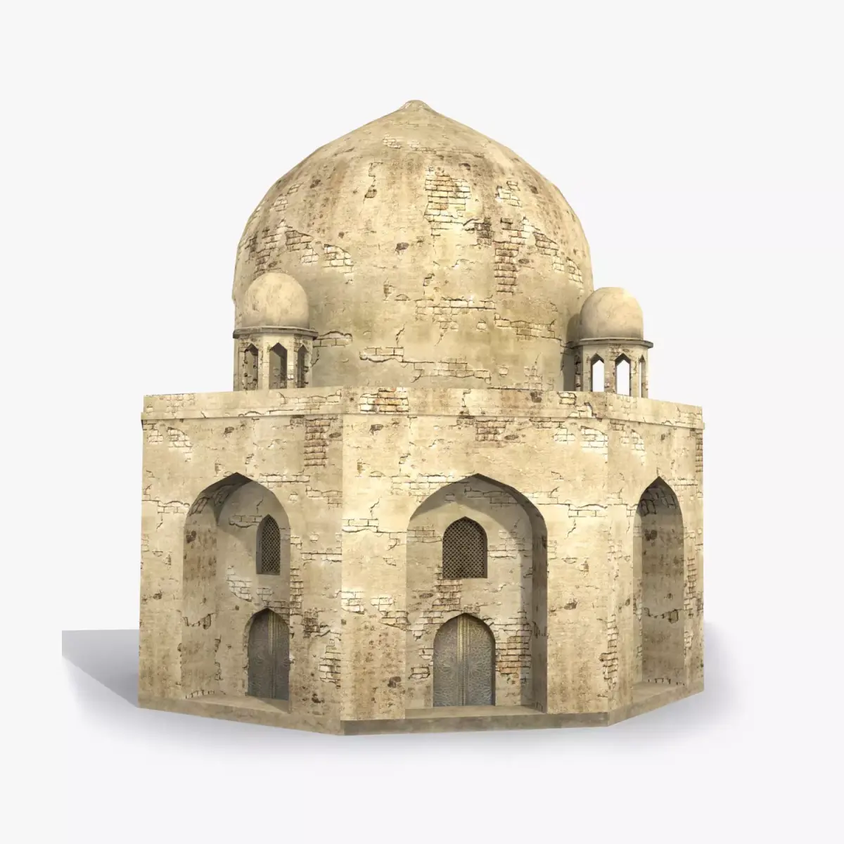 Arab x4 Low-poly 3D model purchase