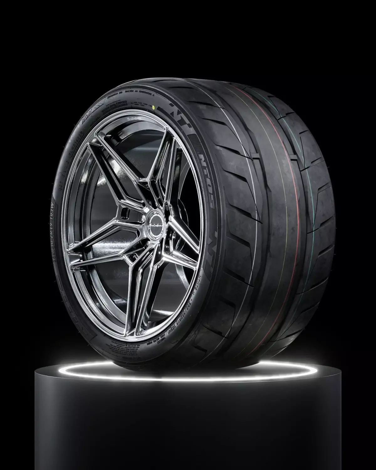 Nitto NT05 335 30 ZR19 103W 3D model