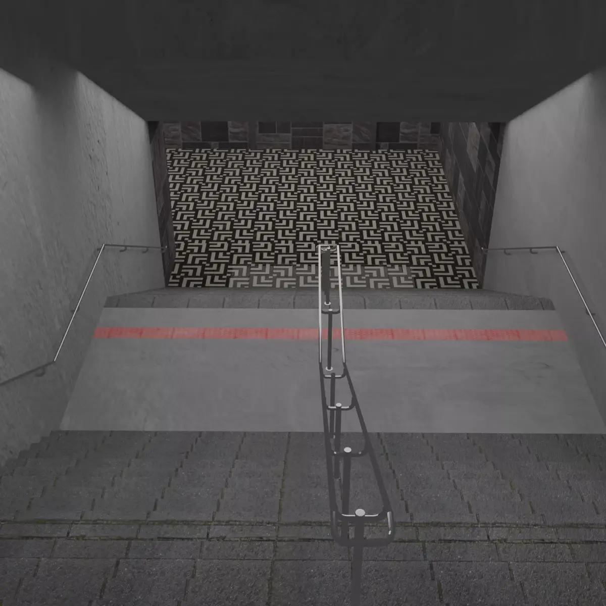 Underground pass 3D model