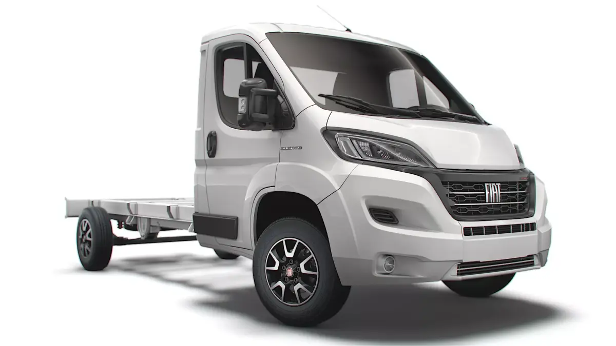 Fiat Ducato Chassis Truck Single Cab 4035 WB 2022 3D model