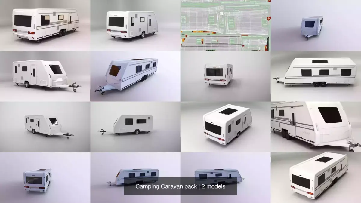 Camping Caravan pack