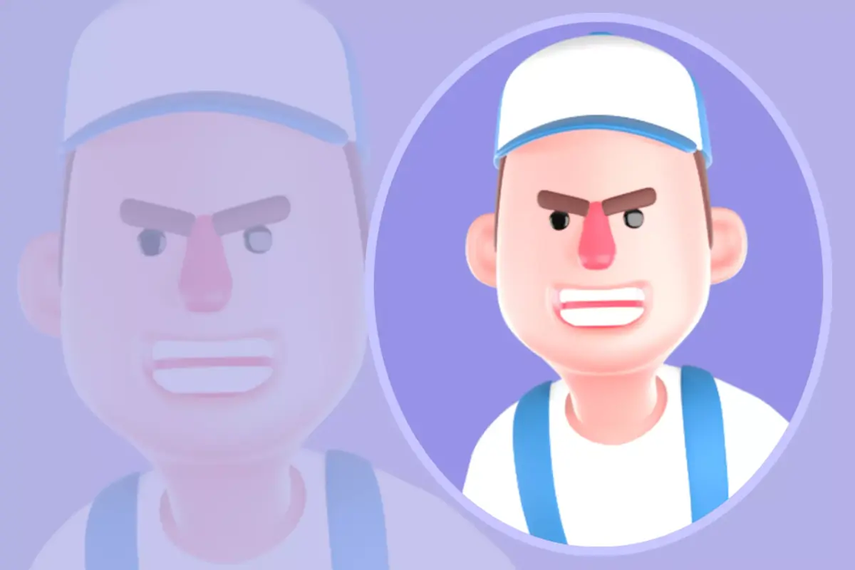 Stylized 3D Mechanic Character - Cartoon Spark Plug Action 3D model