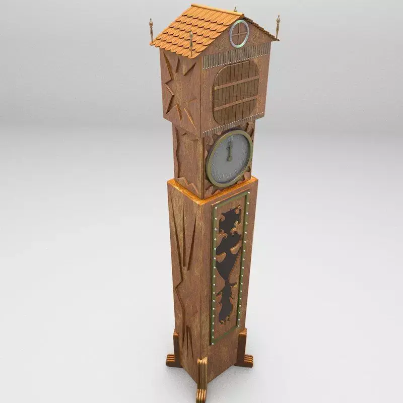 Bird Tall Case 3D model