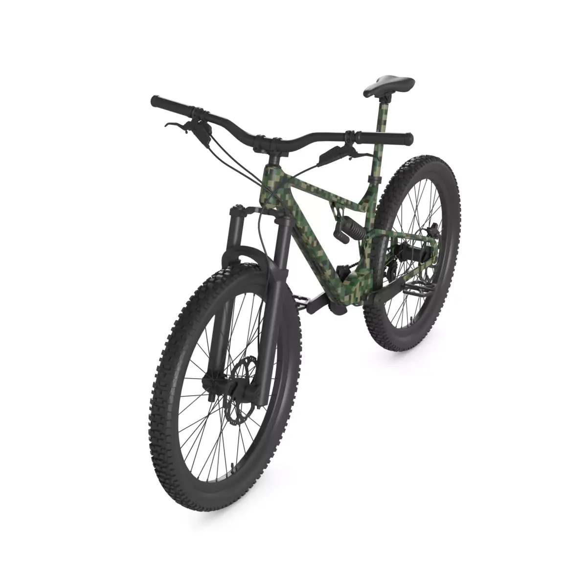 Mountain Bicycle 3D model shop