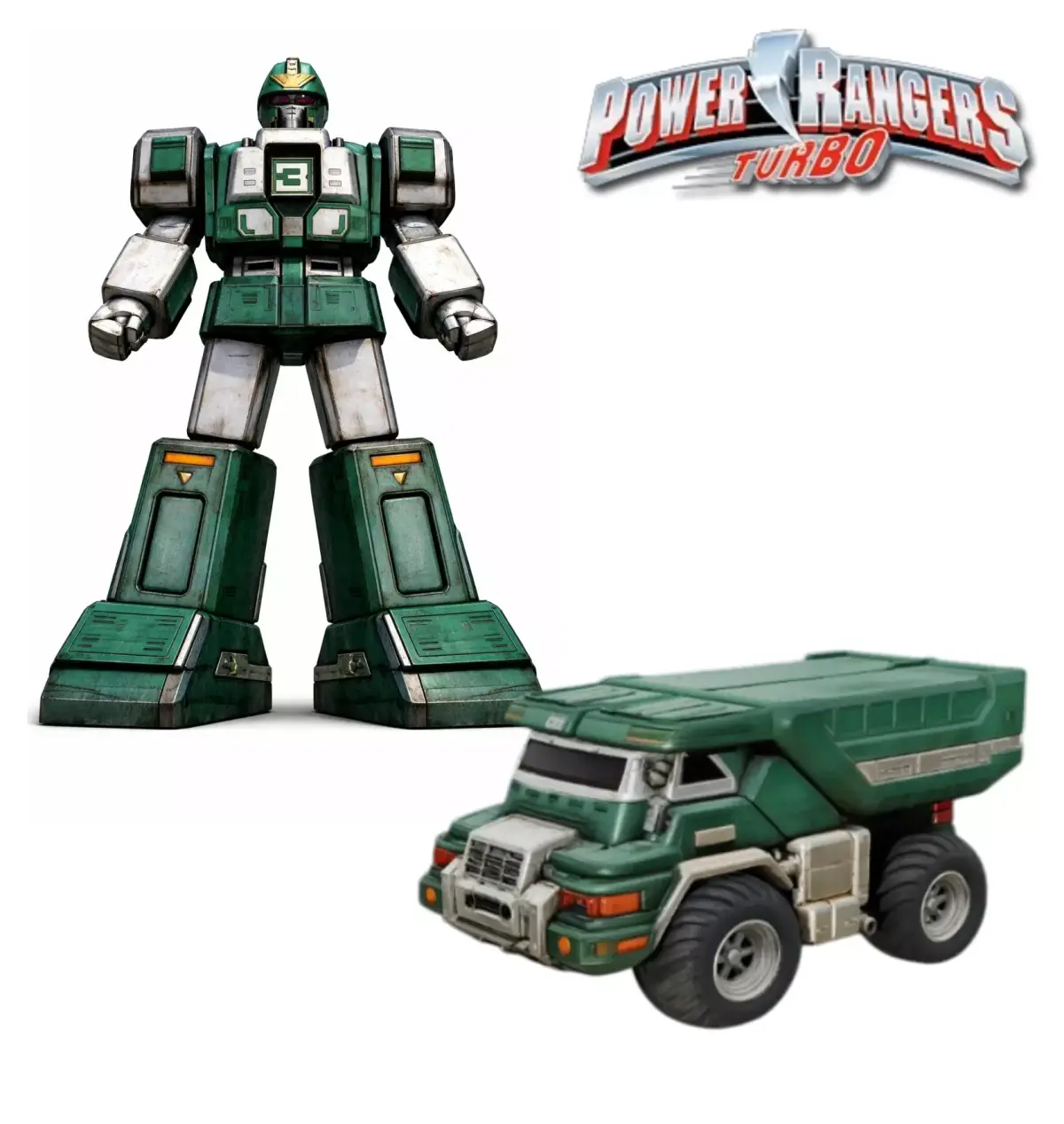 Thunder Loader Rescuezord set Power Rangers 3D print model